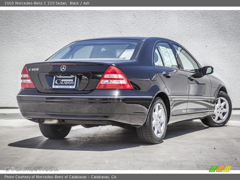 Black / Ash 2003 Mercedes-Benz C 320 Sedan