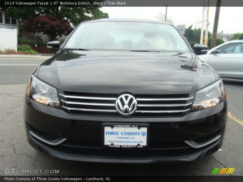 Black / Titan Black 2014 Volkswagen Passat 1.8T Wolfsburg Edition