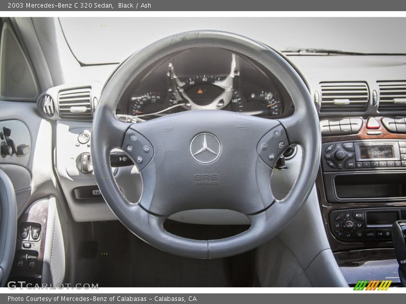 Black / Ash 2003 Mercedes-Benz C 320 Sedan