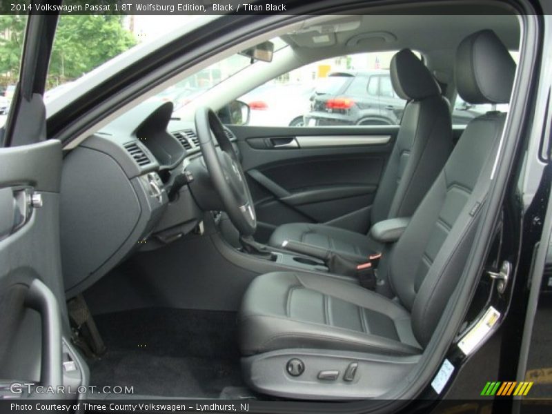 Black / Titan Black 2014 Volkswagen Passat 1.8T Wolfsburg Edition
