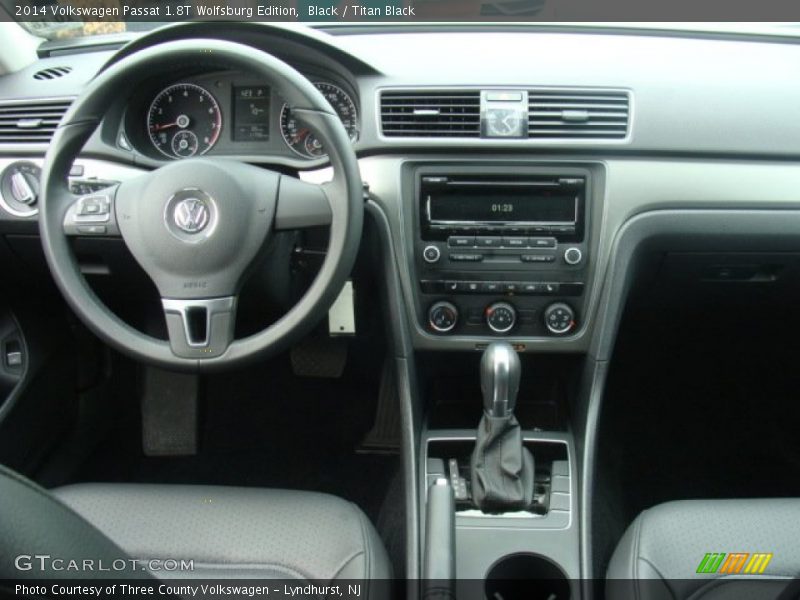 Black / Titan Black 2014 Volkswagen Passat 1.8T Wolfsburg Edition