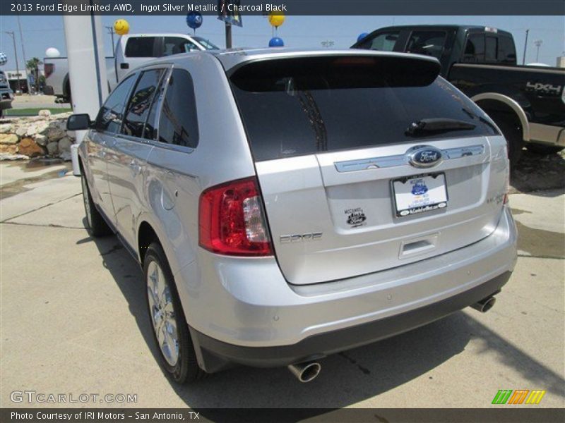 Ingot Silver Metallic / Charcoal Black 2013 Ford Edge Limited AWD