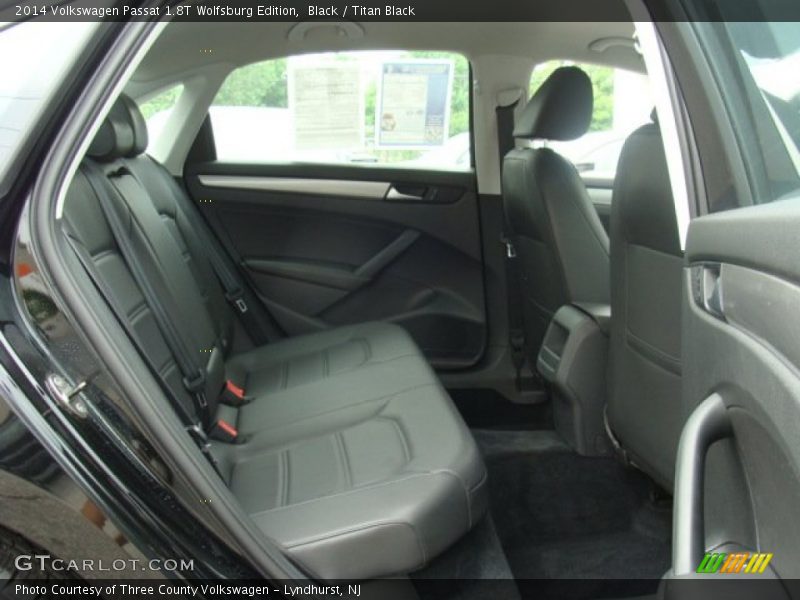 Black / Titan Black 2014 Volkswagen Passat 1.8T Wolfsburg Edition