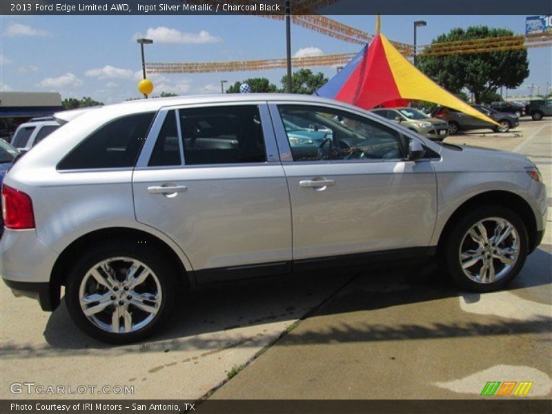 Ingot Silver Metallic / Charcoal Black 2013 Ford Edge Limited AWD