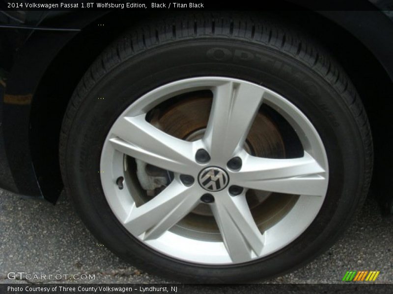 Black / Titan Black 2014 Volkswagen Passat 1.8T Wolfsburg Edition