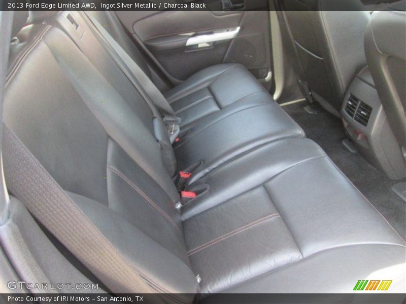 Ingot Silver Metallic / Charcoal Black 2013 Ford Edge Limited AWD