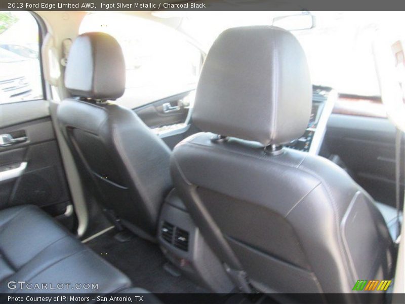 Ingot Silver Metallic / Charcoal Black 2013 Ford Edge Limited AWD