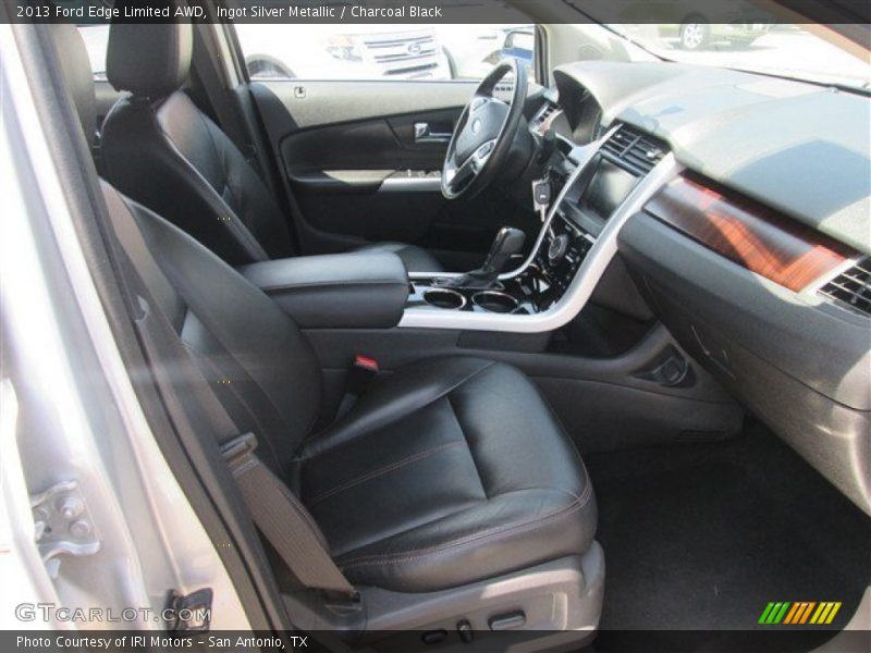 Ingot Silver Metallic / Charcoal Black 2013 Ford Edge Limited AWD