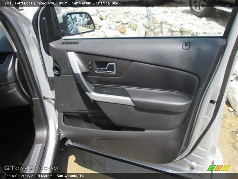 Ingot Silver Metallic / Charcoal Black 2013 Ford Edge Limited AWD