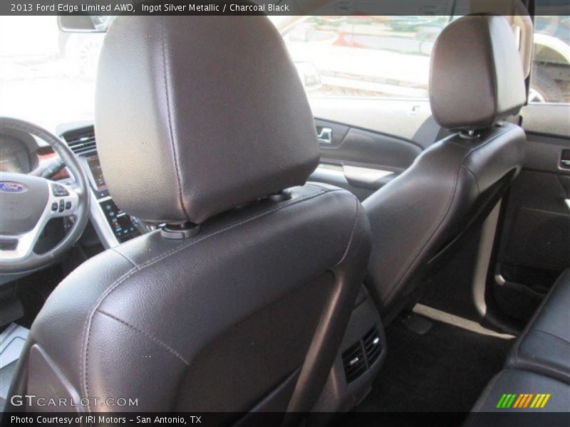 Ingot Silver Metallic / Charcoal Black 2013 Ford Edge Limited AWD