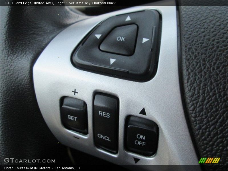 Ingot Silver Metallic / Charcoal Black 2013 Ford Edge Limited AWD