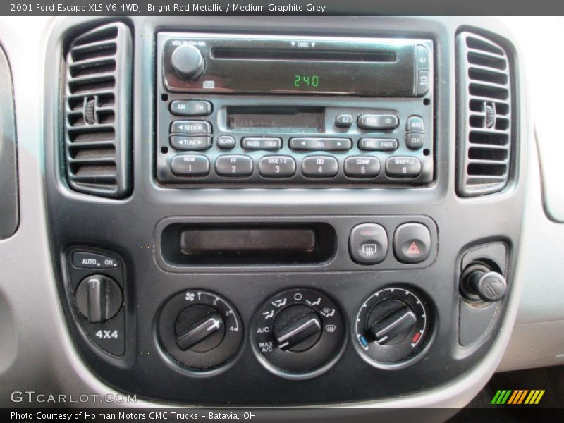 Controls of 2001 Escape XLS V6 4WD