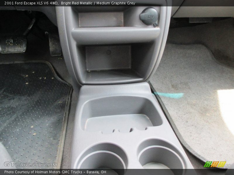 Bright Red Metallic / Medium Graphite Grey 2001 Ford Escape XLS V6 4WD