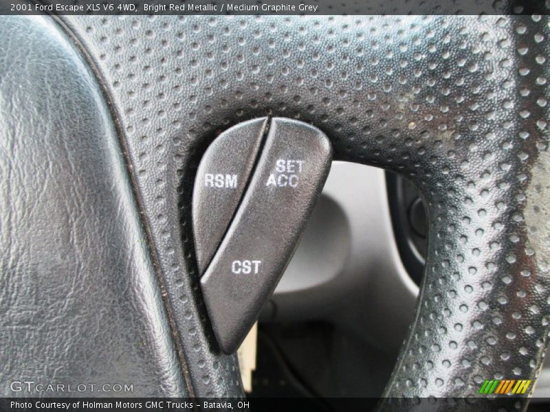 Bright Red Metallic / Medium Graphite Grey 2001 Ford Escape XLS V6 4WD