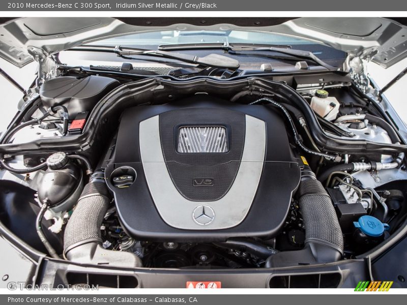 Iridium Silver Metallic / Grey/Black 2010 Mercedes-Benz C 300 Sport