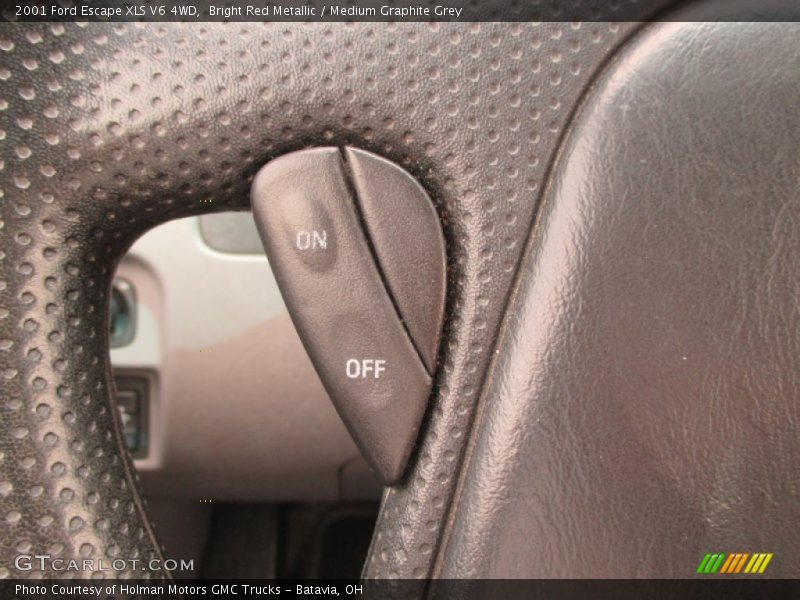 Bright Red Metallic / Medium Graphite Grey 2001 Ford Escape XLS V6 4WD