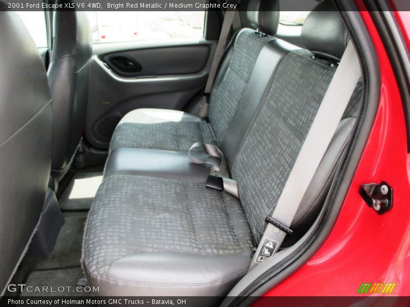 Rear Seat of 2001 Escape XLS V6 4WD
