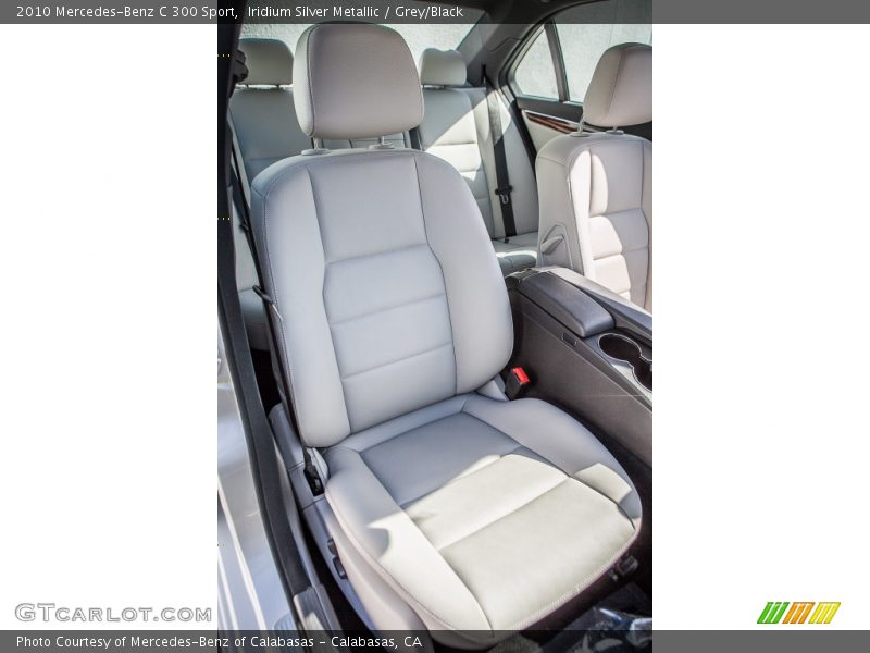 Iridium Silver Metallic / Grey/Black 2010 Mercedes-Benz C 300 Sport
