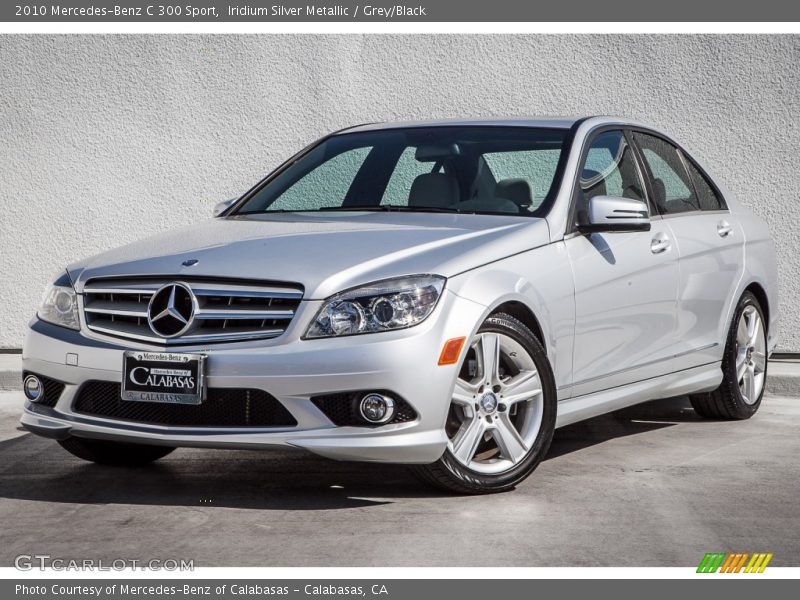 Iridium Silver Metallic / Grey/Black 2010 Mercedes-Benz C 300 Sport