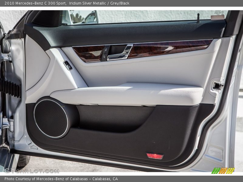 Iridium Silver Metallic / Grey/Black 2010 Mercedes-Benz C 300 Sport