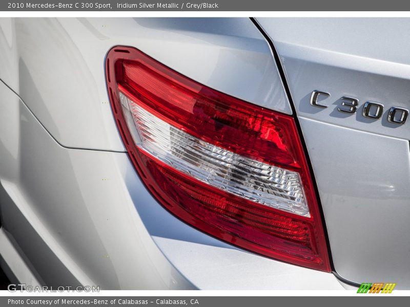 Iridium Silver Metallic / Grey/Black 2010 Mercedes-Benz C 300 Sport