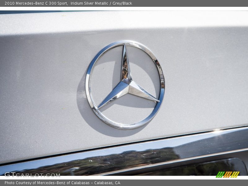 Iridium Silver Metallic / Grey/Black 2010 Mercedes-Benz C 300 Sport