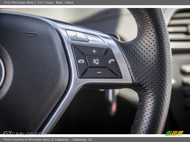 Black / Black 2013 Mercedes-Benz C 250 Coupe