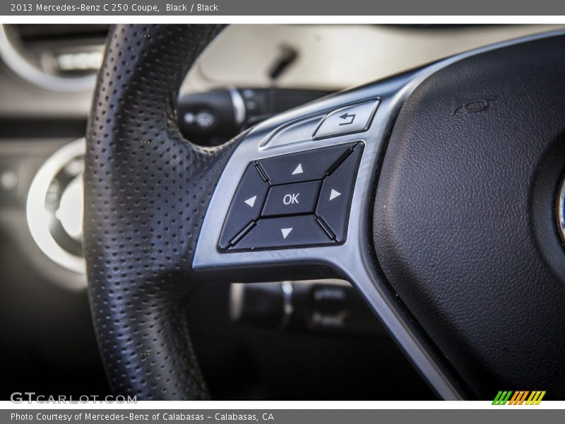 Black / Black 2013 Mercedes-Benz C 250 Coupe