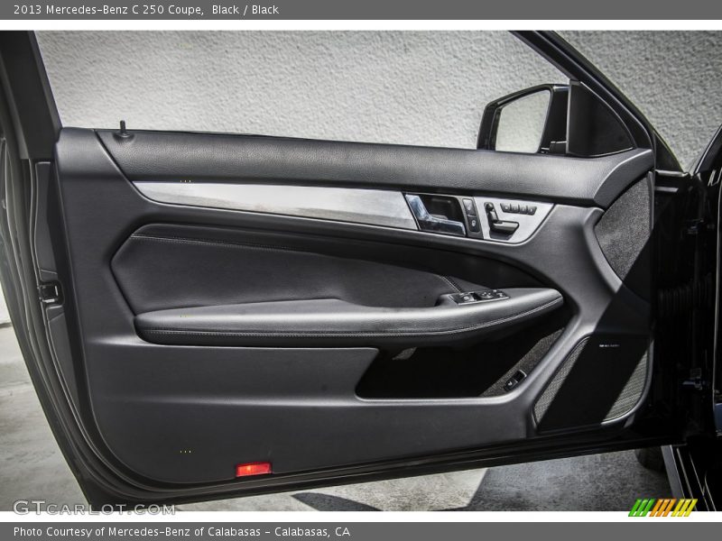 Black / Black 2013 Mercedes-Benz C 250 Coupe