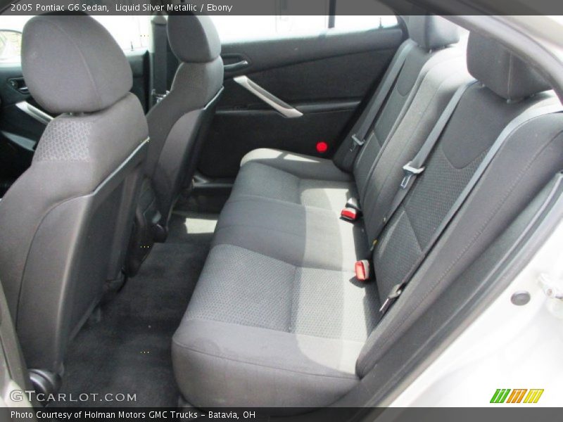 Rear Seat of 2005 G6 Sedan