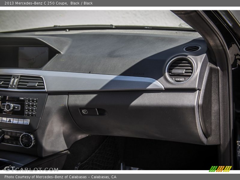 Black / Black 2013 Mercedes-Benz C 250 Coupe