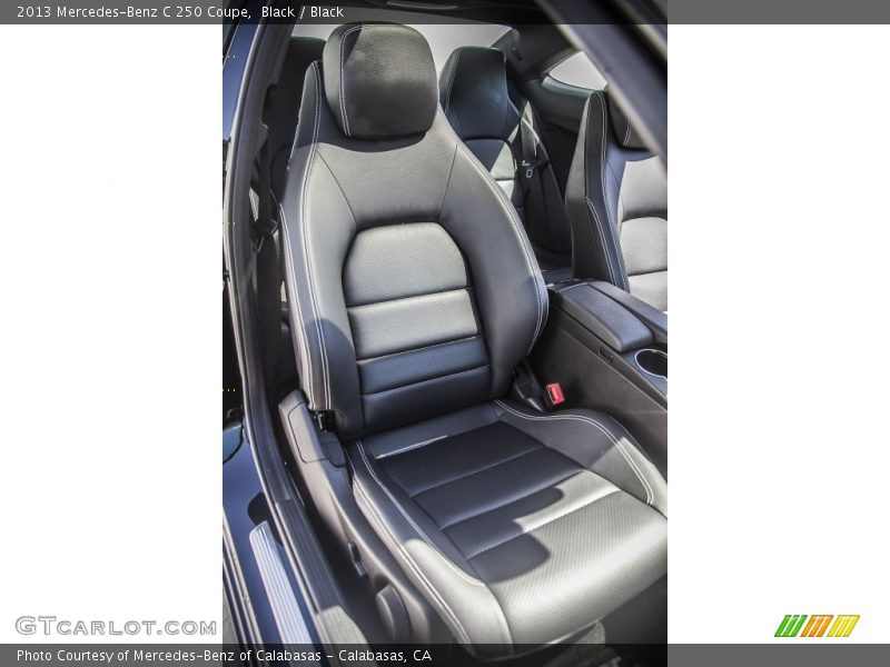 Black / Black 2013 Mercedes-Benz C 250 Coupe