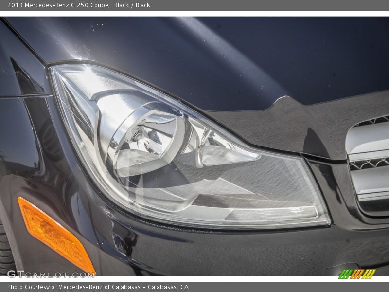Black / Black 2013 Mercedes-Benz C 250 Coupe
