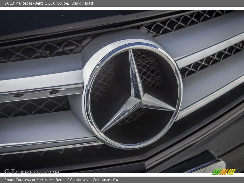 Black / Black 2013 Mercedes-Benz C 250 Coupe