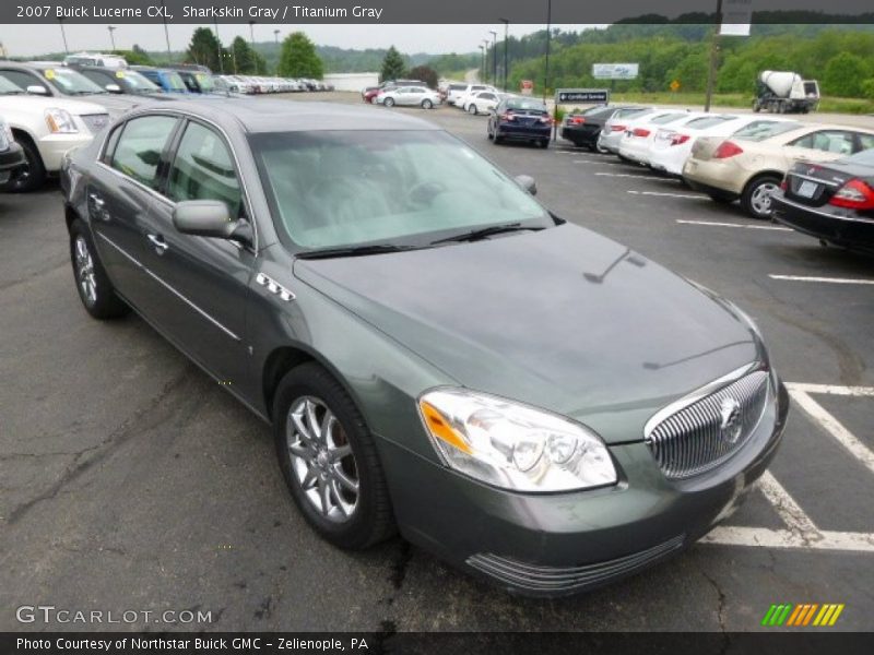 Sharkskin Gray / Titanium Gray 2007 Buick Lucerne CXL