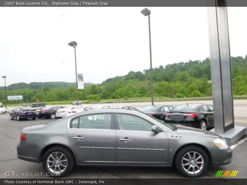 Sharkskin Gray / Titanium Gray 2007 Buick Lucerne CXL