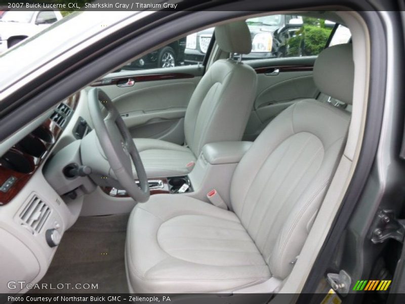  2007 Lucerne CXL Titanium Gray Interior