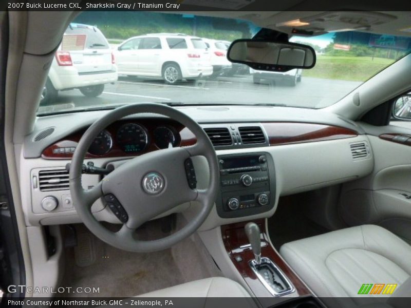  2007 Lucerne CXL Titanium Gray Interior