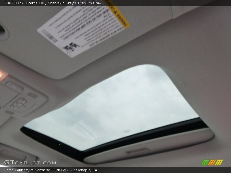 Sharkskin Gray / Titanium Gray 2007 Buick Lucerne CXL