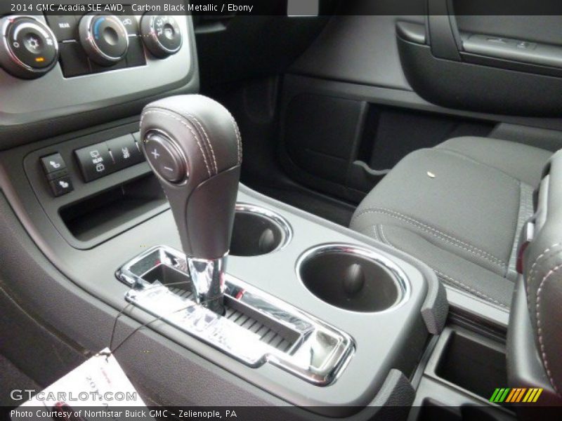 Carbon Black Metallic / Ebony 2014 GMC Acadia SLE AWD