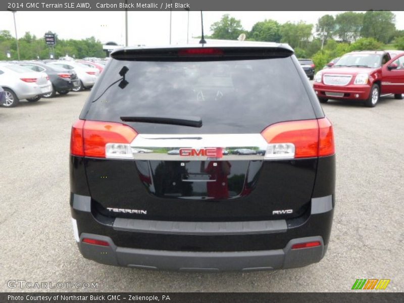 Carbon Black Metallic / Jet Black 2014 GMC Terrain SLE AWD