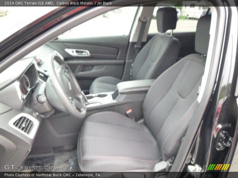 Carbon Black Metallic / Jet Black 2014 GMC Terrain SLE AWD