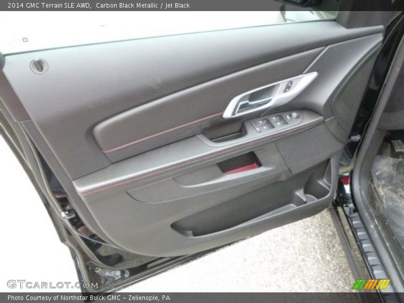 Carbon Black Metallic / Jet Black 2014 GMC Terrain SLE AWD