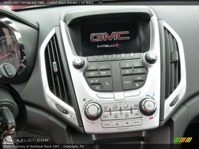 Carbon Black Metallic / Jet Black 2014 GMC Terrain SLE AWD
