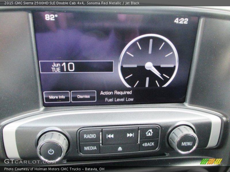 Sonoma Red Metallic / Jet Black 2015 GMC Sierra 2500HD SLE Double Cab 4x4