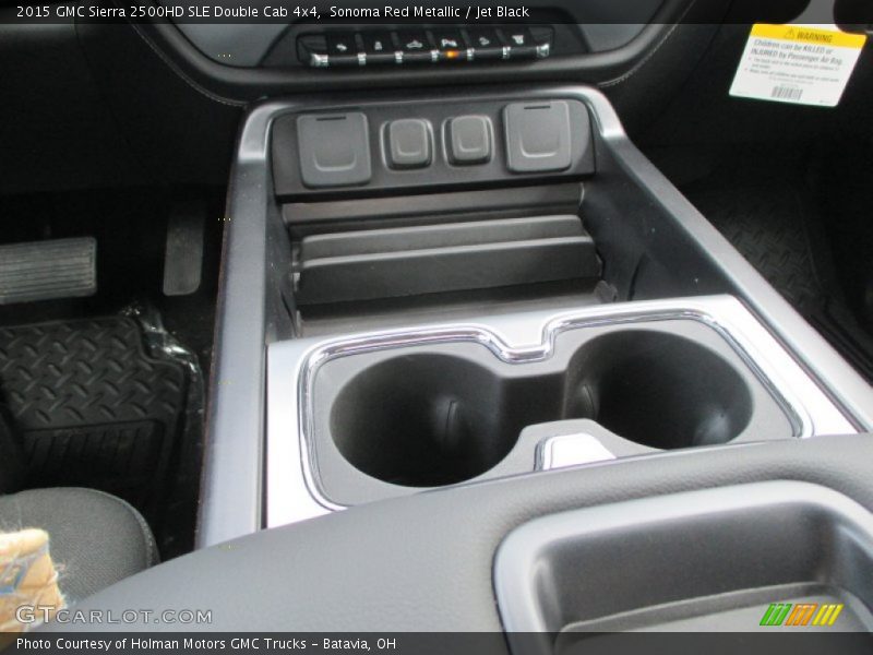 Sonoma Red Metallic / Jet Black 2015 GMC Sierra 2500HD SLE Double Cab 4x4