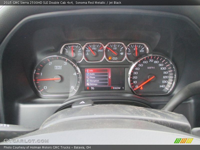  2015 Sierra 2500HD SLE Double Cab 4x4 SLE Double Cab 4x4 Gauges