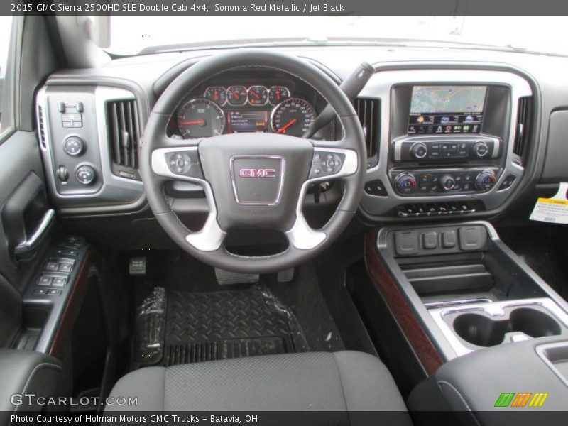 Dashboard of 2015 Sierra 2500HD SLE Double Cab 4x4