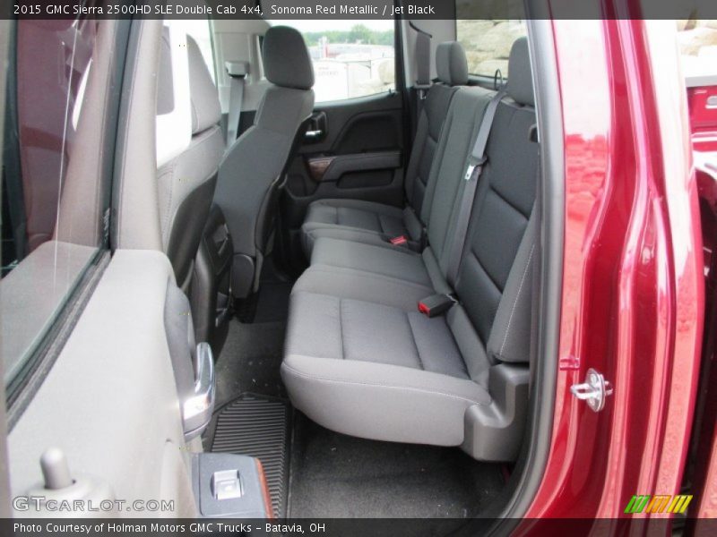 Rear Seat of 2015 Sierra 2500HD SLE Double Cab 4x4