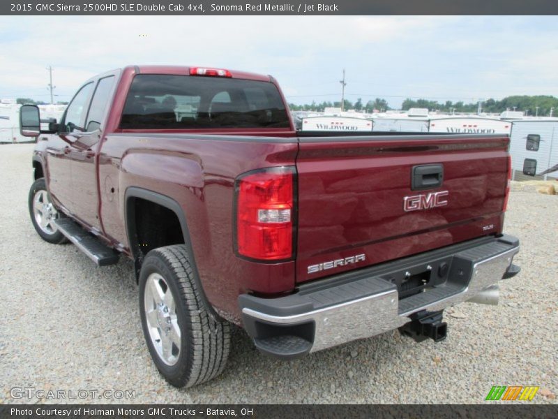  2015 Sierra 2500HD SLE Double Cab 4x4 Sonoma Red Metallic